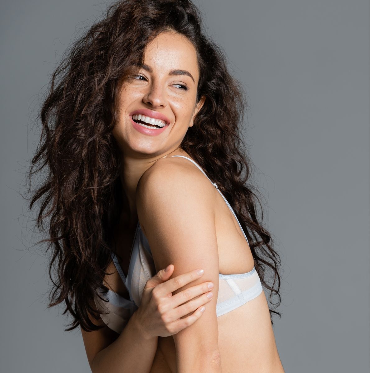 pittsburgh plastic surgery model with black curly hair